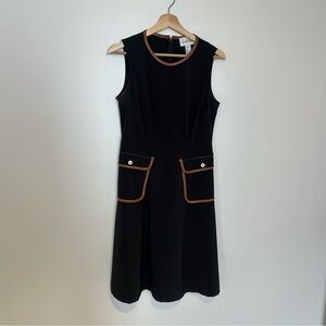 Joseph Ribkoff Black Sleeveless Dress